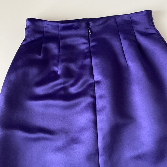 Jones New York Formal, Full length purple skirt, Size 6 - Picture 2 of 11